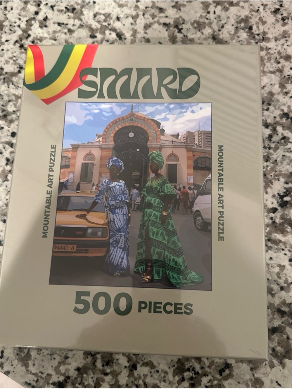 SMARD | 500-Piece Mountable Art Puzzle - Dakar